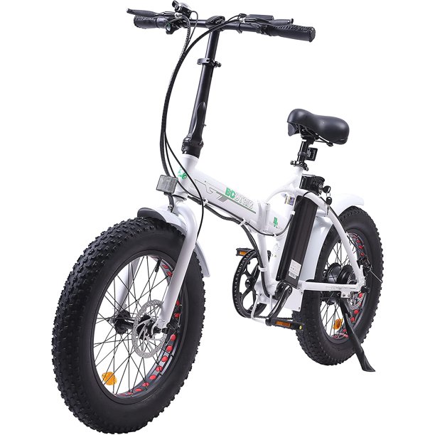 Ecotric Folding 20 In. Fat Tire Electric Bike 500W Hill Bicycle travelanycountry